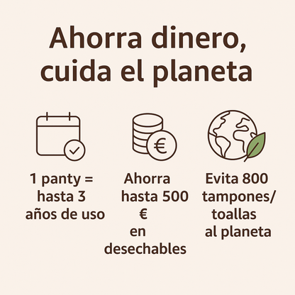 Bragas Menstruales Invisibles
