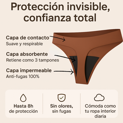 Bragas Menstruales Invisibles